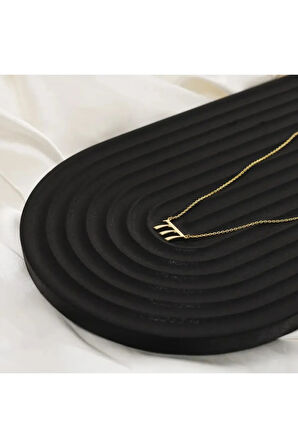 777 Bereket Melek Sayısı Altın Kaplama Kararmaz Kolye