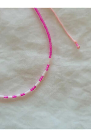 Miyuki Pembe Boncuk Bileklik