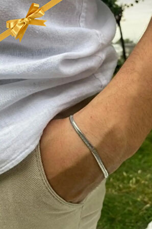 Erkek Çelik Bileklik