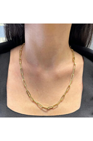 Mila 14 Ayar Rengi Xuping 55 cm Ataç Zincir