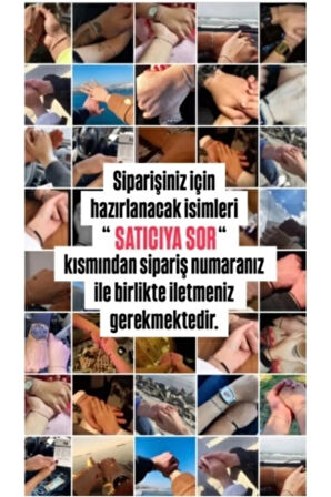 Hematit Doğal Taş Mors Alfabesi Tek Bileklik