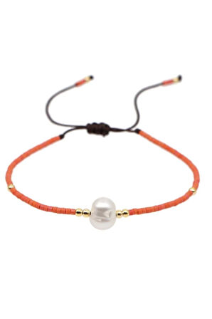 Barok Inci Miyuki Ayarlanabilir Bileklik