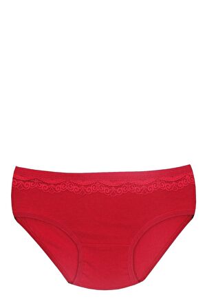 Kız Çocuk Beli Dantelli Külot 6'lı