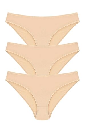 Bikini Model Külot 3 lü Paket  Pamuk
