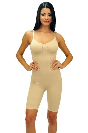 Kadın Siyah Tam Boy Paçalı Korse 1060