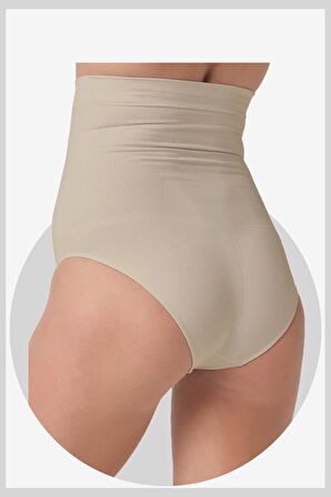 Yüksek Bel Ten Slip Korse 9t03