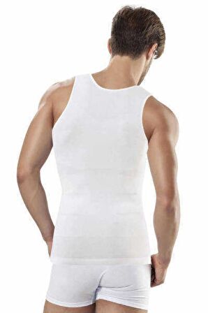 Erkek Beyaz Slim N Lift Korse Atlet 2010