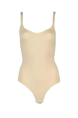 Kadın Siyah Dikişsiz Vücut Korse 2944