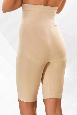 Kadın Ten Uzun Paça Toparlayıcı Korse 2015