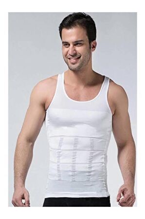 Beyaz Erkek Korse Atlet