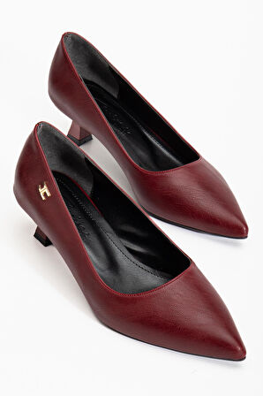 Suins Molina Model Kadın Mini Topuklu Stiletto Ayakkabı