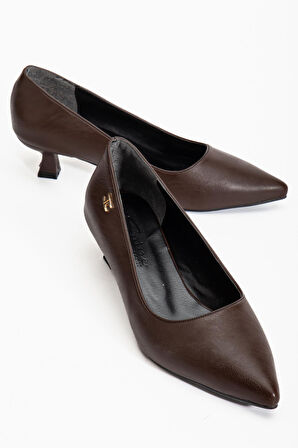 Suins Molina Model Kadın Mini Topuklu Stiletto Ayakkabı