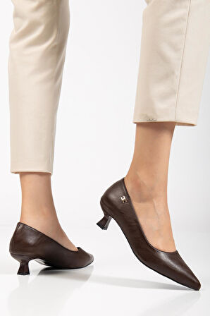 Suins Molina Model Kadın Mini Topuklu Stiletto Ayakkabı