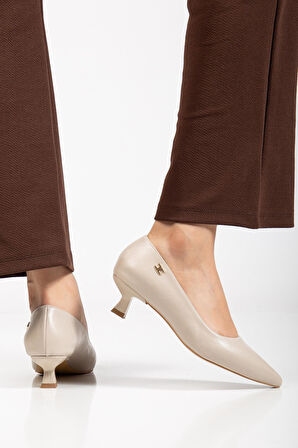 Suins Molina Model Kadın Mini Topuklu Stiletto Ayakkabı