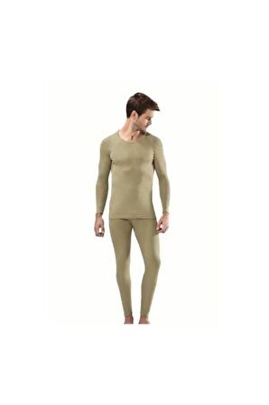 Erkek Haki Termal Içlik Takım