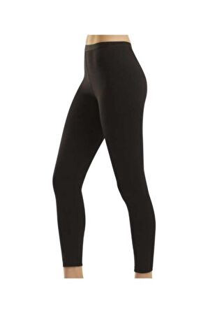 Kadın Siyah Termal Tayt