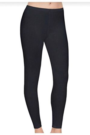 Kadın Siyah Termal Tayt