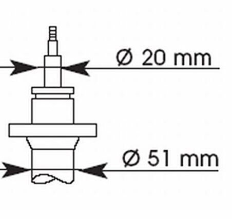 Monroe E3411 Ön Amortisör BMW 3 Series E30 87 90 31321125151