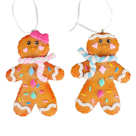 Disney Lisanslı Yılbaşı Süsleri-GINGERDREAD X 2