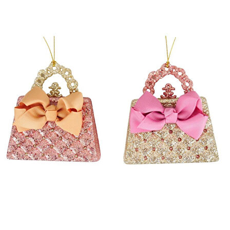 Disney Lisanslı Yılbaşı Süsleri-Lady Handbag orna*2