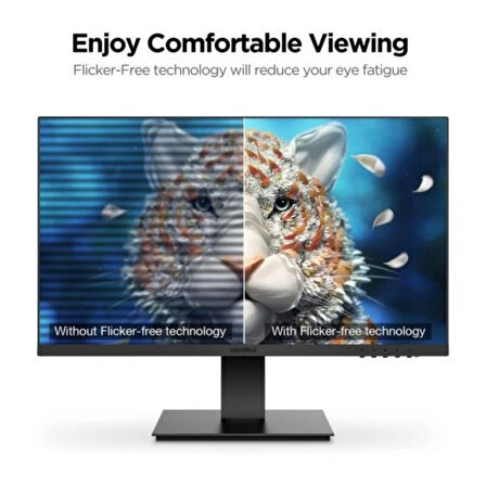 Koorui 21.5" 22N1 LED 6ms 75Hz VGA, HDMI VESA 1080p Siyah Monitör