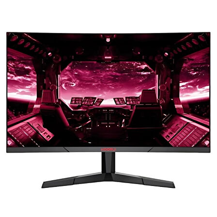 Koorui 27" 27E6QC Curved VA Panel 1ms 144Hz HDMI, DisplayPort FreeSync QHD VESA Gaming Siyah Monitör