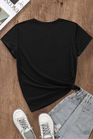 Perfect Unisex Siyah Oversize T-Shirt - Özgün Baskı ve Geniş Kesim