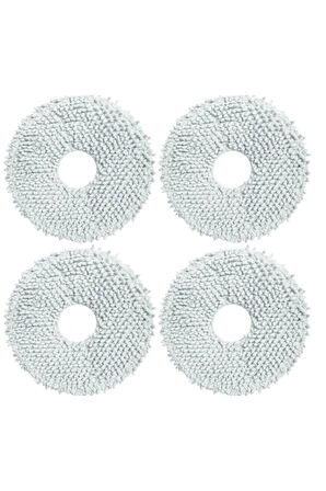 Dreame L10S Pro ve Ultra uyumlu 4 adet mop paspas