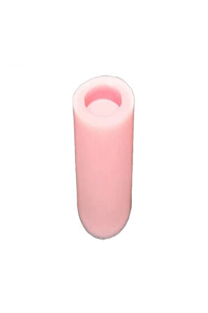 Boğumlu 15cm Şamdan Mumluk Silikon Kalıp K-1353