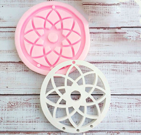 Düş Kapanı Dreamcatcher Askı Silikon Kalıp K-571
