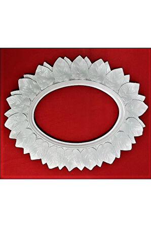 Yaprak Kabartmalı 25cm Çerçeve Silikon Kalıp K-807