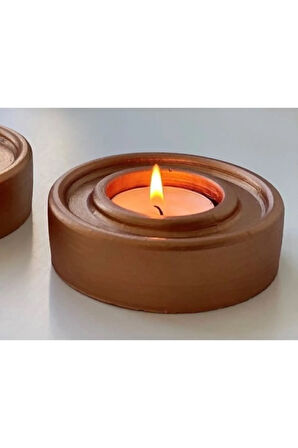 7cm Yuvarlak Mumluk, Tütsülük Silikon Kalıp K-973