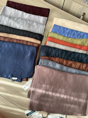 Noura Scarf Miora Şal Vizon