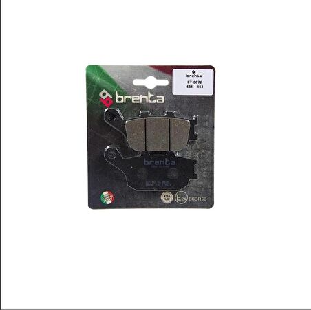 Honda Cbr 1000 Rr 2005 Ve Öncesi Arka Fren Organik 1 Takım Balata  Brenta