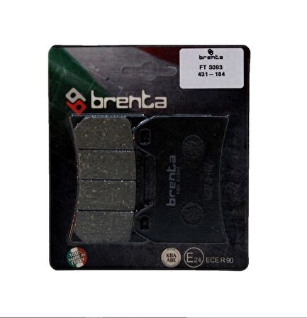 Aprilia Pegaso 650 Strada Ön Fren Organik 1 Takım Balata  Brenta