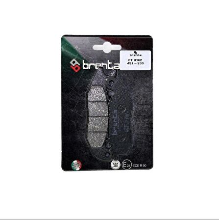 Honda Crf 250 Rally Ön Fren Organik 1 Takım Balata  Brenta