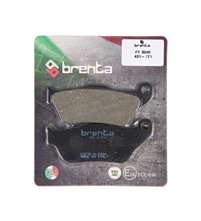 Yamaha X-Max 250 Ön Fren Organik 1 Takım Balata  Brenta 2009 Ve Öncesi