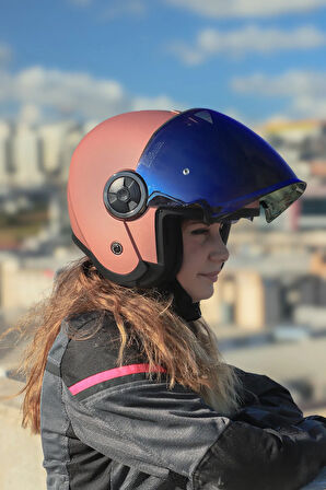 CLASSY MAT GOLD PEMBE KASK