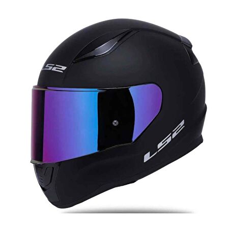 Ls2 Rapid 2 Full Face Motosiklet Kaskı -  Gökkuşağı Vizörlü