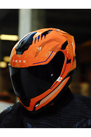 Y.100R BARON TURUNCU KASK