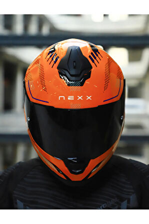 Y.100R BARON TURUNCU KASK