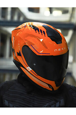 Y.100R BARON TURUNCU KASK