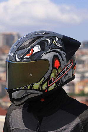 Rapıd 2 Race Spox Gri-kırmızı Kask