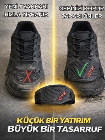 Beylini Kauçuk Vites Pedi Vites Değiştirme Pedi Motosiklet Ayakkabı Bot Koruyucu Koruma Pedi Siyah Renk