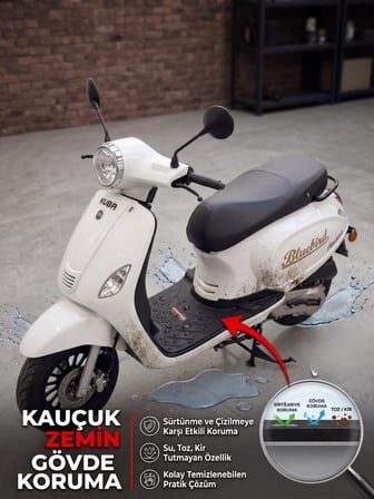 Beylini Kuba Bluebird Uyumlu Kauçuk Paspas Kaymaz Taban Su Geçirmez Kolay Temizlenir Yeni Nesil Tüm Modeller