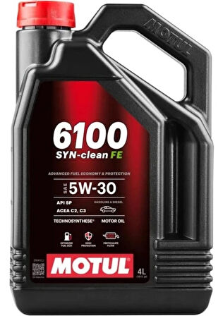 MOTUL 6100 SYN-CLEAN FE 5/30 4 LT