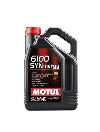Motor Yağı Motul 6100 Syn-Nergy 5W-40 5 L 5W40-5LT