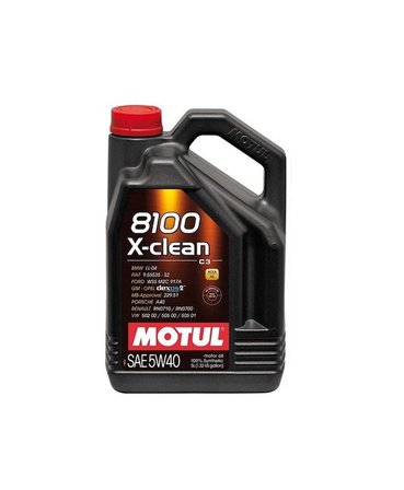 Motor Yağı Motul 8100 X-Clean 5W-40 5 L 5W40-5LTCLEAN