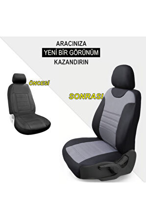Trend Serisi Peugeot 208 İle Uyumlu Tam Set Oto Koltuk Kılıfı  
