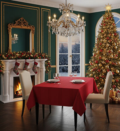 Dertsiz Leke Tutmaz Masa Örtüsü